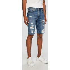 Levi's - Szorty. Niebieskie spodenki i szorty męskie Levi's®, s, bez wzorów, z bawełny, casualowe. W wyprzedaży za 199,90 zł.