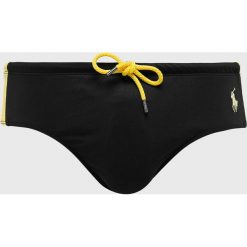 Polo Ralph Lauren - Kąpielówki. Czarne kąpielówki męskie Polo Ralph Lauren, l, bez wzorów, z elastanu. W wyprzedaży za 139,90 zł.