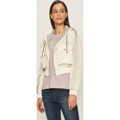 Tally Weijl - Kurtka. Białe kurtki damskie TALLY WEIJL, s, bez wzorów, z bawełny, krótkie. W wyprzedaży za 49,90 zł.