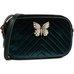 Torebka TWINSET - Tracolla 192TA7091 Dark Green 00521. Zielone listonoszki damskie Twinset, bez wzorów, z materiału, klasyczne, bez dodatków. Za 789,00 zł.