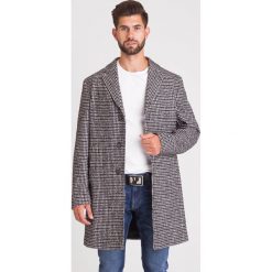 PŁASZCZ JOOP! COLLECTION W PEPITKĘ. Płaszcze męskie Joop! Collection, m, bez wzorów, z bawełny, bez kaptura. Za 999,50 zł.