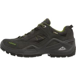 Lowa SIRKOS GTX Półbuty trekkingowe grau/grün. Szare buty sportowe męskie marki Lowa, ze skóry, bez zapięcia, outdoorowe. Za 559,00 zł.