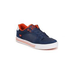 Buty Supra VAIDER LOW. Niebieskie trampki i tenisówki damskie Supra, bez wzorów, bez zapięcia. Za 263,20 zł.