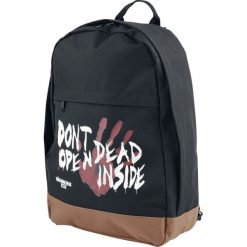 The Walking Dead Dead Inside Plecak czarny. Czarne plecaki męskie The Walking Dead, z napisami. Za 121,90 zł.