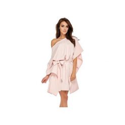 Piękna sukienka Milano ooh la la. Zielone sukienki damskie Ooh la la, w paski, klasyczne, bez kołnierzyka, bez rękawów. Za 199,00 zł.