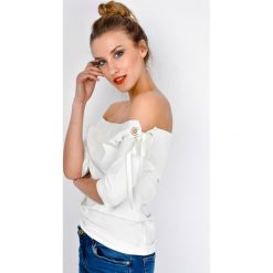 Bluzki, topy, tuniki: Bluzka ze wstążką na ramionach