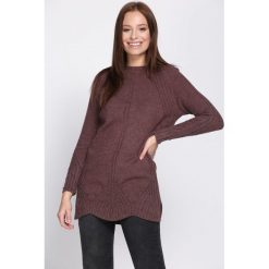 Brązowy Sweter Narrow-Minded. Brązowe swetry klasyczne damskie Born2be, na jesień, l. Za 34,99 zł.