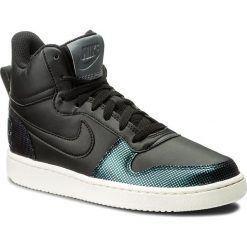 Buty NIKE - Court Borough Mid Se 916793 001 Black/Black/Dark Grey/Sail. Czarne buty sportowe damskie Nike, na co dzień, bez wzorów, ze skóry ekologicznej, bez obcasa, na płaskiej podeszwie, bez zapięcia. W wyprzedaży za 249,00 zł.