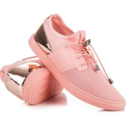 Buty sportowe ze ściągaczem LISSETTE różowe. Różowe buty sportowe damskie marki SEASTAR, bez wzorów, bez zapięcia. Za 72,90 zł.