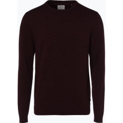 Jack & Jones - Sweter męski – Jjebasic, czerwony. Czerwone swetry klasyczne męskie marki Jack & Jones, l, z dzianiny. Za 69,95 zł.