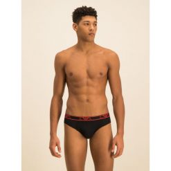 Komplet 3 par slipów Emporio Armani Underwear 111734 0P715 73320. Czarne slipy męskie Emporio Armani Underwear, m, bez wzorów, z elastanu. W wyprzedaży za 149,00 zł.