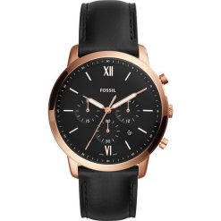 Fossil - Zegarek FS5381. Czarne zegarki męskie marki Fossil, ze stali. Za 699,90 zł.