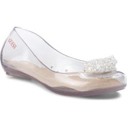 Baleriny GUESS - FJMME3 RUB02 100H. Czarne baleriny damskie marki Guess, z materiału. Za 259,00 zł.