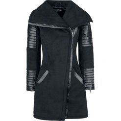 Rockabella Galina Coat Płaszcz damski czarny. Czarne płaszcze damskie Rockabella, s, z materiału. Za 284,90 zł.