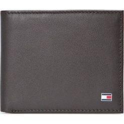 Tommy Hilfiger - Portfel Eton Mini. Czarne portfele męskie TOMMY HILFIGER, bez wzorów, ze skóry. Za 229,90 zł.