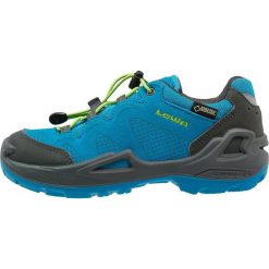 Buty trekkingowe chłopięce: Lowa DIEGO GTX Półbuty trekkingowe blau/limone