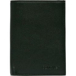 Calvin Klein - Portfel skórzany. Szare portfele męskie Calvin Klein, z materiału. Za 269,90 zł.