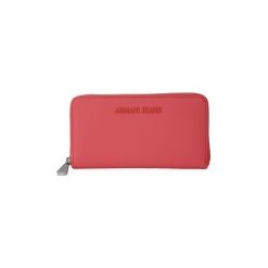 Portfele Armani jeans WALLET LIGHT GERANIO. Różowe portfele damskie marki Armani Jeans, z jeansu. Za 411,44 zł.