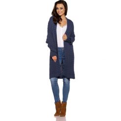 Kardigan z oryginalnymi rękawami jeans. Szare kardigany damskie marki Lemoniade, l, z jeansu. Za 159,90 zł.
