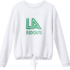 Bluzy rozpinane damskie: Bluza z logo La Redoute w stylu vintage