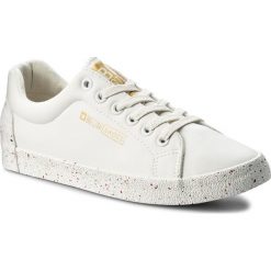 Sneakersy BIG STAR - AA274A007 White. Białe półbuty damskie BIG STAR, bez wzorów, ze skóry ekologicznej, retro, bez obcasa, na płaskiej podeszwie, bez zapięcia. Za 119,00 zł.