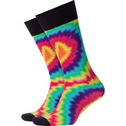 Skarpety BURLINGTON HIPPIE GUY. Skarpetki męskie Burlington, z nadrukiem, z bawełny. Za 80,00 zł.