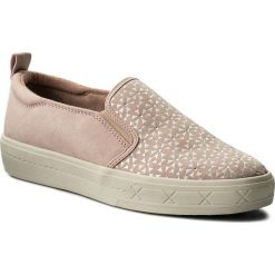 Tenisówki TAMARIS - 1-24711-20 Rose 521. Różowe półbuty damskie Tamaris, bez wzorów, z gumy, bez zapięcia. W wyprzedaży za 179,00 zł.