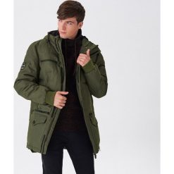 Parka - Khaki. Brązowe parki damskie House, s, bez wzorów, bez kaptura. Za 369,99 zł.