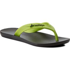 Chodaki męskie: Japonki RIDER - Strike Ad 81666 Black/Green 24033
