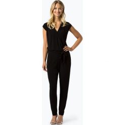 Comma - Kombinezon damski, czarny. Czarne kombinezony damskie comma, bez wzorów, eleganckie, bez kołnierzyka, bez rękawów. Za 399,95 zł.