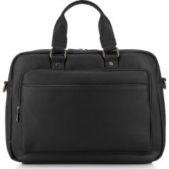Torba na laptopa. Pomarańczowe torby męskie skórzane Wittchen, w paski, ze skóry ekologicznej, małe. W wyprzedaży za 219,90 zł.