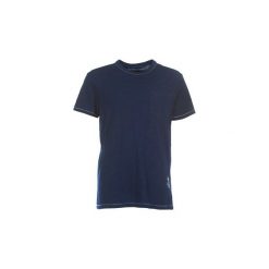 T-shirty z krótkim rękawem G-Star Raw RINEP POCKET R T S/S. Niebieskie t-shirty męskie marki G-Star RAW, s, bez wzorów, retro, bez kołnierzyka, krótkie. Za 175,20 zł.