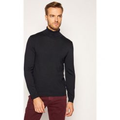 Golf Pierre Cardin 55603/000/2538. Niebieskie swetry męskie Pierre Cardin, m, bez wzorów, z golfem, bez kaptura. Za 379,00 zł.