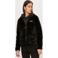 Fila - Kurtka. Czarne kurtki damskie Fila, s, bez wzorów, z poliesteru, krótkie, bez kaptura. Za 489,90 zł.