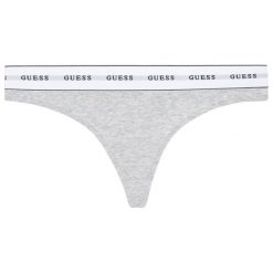Stringi Guess O97E04 JR04P. Szare stringi damskie Guess, l, z aplikacjami, z elastanu. Za 69,00 zł.