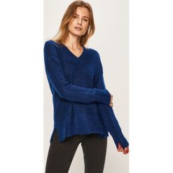 Vero Moda - Sweter. Czarne swetry damskie Vero Moda, s, bez wzorów, z elastanu, bez rękawów, bez kaptura. W wyprzedaży za 69,90 zł.