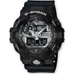 Zegarek Casio Zegarek męski Casio GA-710-1AER. Czarne zegarki męskie marki CASIO. Za 458,99 zł.