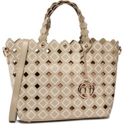 Torebka MONNARI - BAG3400-023 Gold. Żółte torebki klasyczne damskie Monnari, bez wzorów, ze skóry ekologicznej, eleganckie, na ramię, bez dodatków. W wyprzedaży za 159,00 zł.