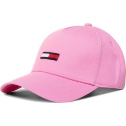 Czapka z daszkiem TOMMY JEANS - Tjw Flag Cap AW0AW08059 TE0. Różowe czapki damskie Tommy Jeans, bez wzorów, z bawełny. W wyprzedaży za 109,00 zł.