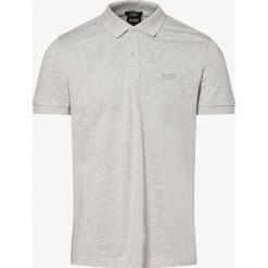 BOSS Athleisure - Męska koszulka polo – Piro, szary. Szare koszulki męskie m, z bawełny, polo. Za 345,95 zł.