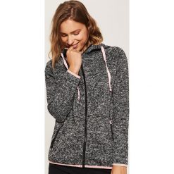 Rozpinana bluza z kapturem - Szary. Szare bluzy rozpinane damskie marki House, l, z kapturem. Za 89,99 zł.