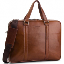 Torba na laptopa KAZAR - 31884-01-02 Brown. Brązowe torby na laptopa Kazar, w paski, ze skóry, z tłoczeniem. Za 749,00 zł.