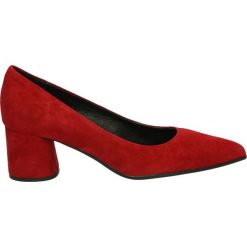 Czółenka - 1500A CAM SCA. Czerwone buty ślubne damskie Venezia, ze skóry. Za 349,00 zł.