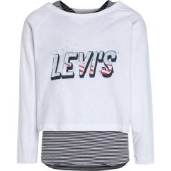 Levi's® HAILEY 2IN1 Bluzka z długim rękawem white. Brązowe bluzki dziewczęce bawełniane marki Levi's®. Za 169,00 zł.