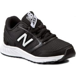 Sneakersy NEW BALANCE - KJ455BWY Czarny. Czarne półbuty dziewczęce New Balance, na sznurówki. W wyprzedaży za 179,00 zł.