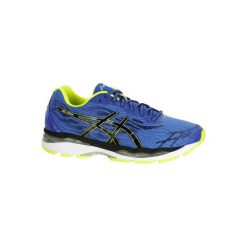 Buty do biegania GEL ZIRUSS męskie. Niebieskie buty fitness męskie marki Asics, z poliesteru. Za 499,99 zł.