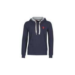 Bluzy U.S Polo Assn. LOGO HOODY FLEECE. Niebieskie bluzy męskie marki U.S. Polo Assn., s. Za 207,20 zł.