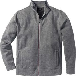 Bluza rozpinana Regular Fit bonprix szary melanż. Szare bejsbolówki męskie bonprix, l, melanż. Za 89,99 zł.