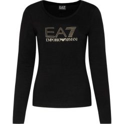 Bluzka EA7 Emporio Armani 6HTT02 TJ2HZ 1200. Czarne koszule damskie EA7 Emporio Armani, m, bez wzorów, z elastanu, bez kołnierzyka, bez rękawów. Za 399,00 zł.