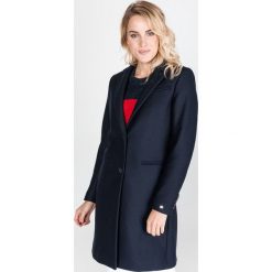 Tommy Hilfiger Belle Płaszcz Niebieski. Niebieskie kurtki damskie TOMMY HILFIGER, na jesień, m, bez wzorów, z poliesteru, bez kaptura. Za 1375,95 zł.